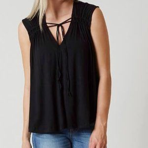 Free People Black Tank